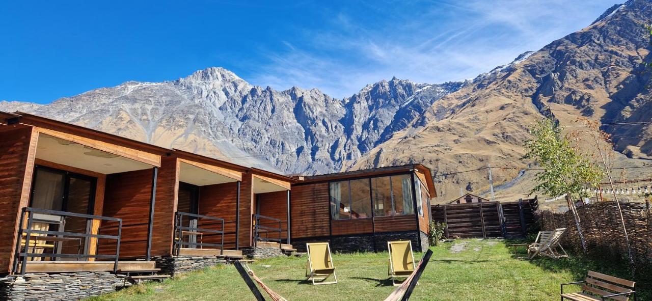 Kazbegi Cottages ภายนอก รูปภาพ